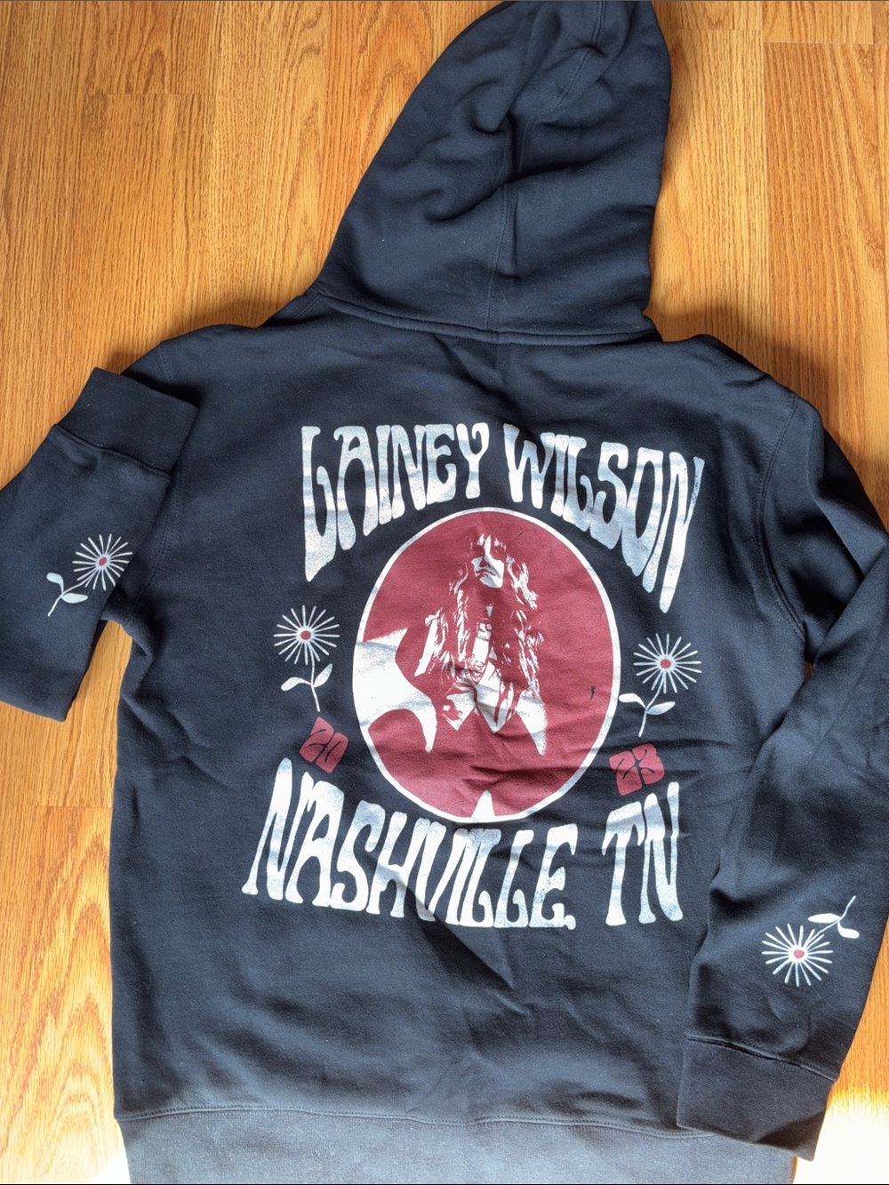 Black Lainey Wilson concert Pullover Hoodie - Picture 5 of 5